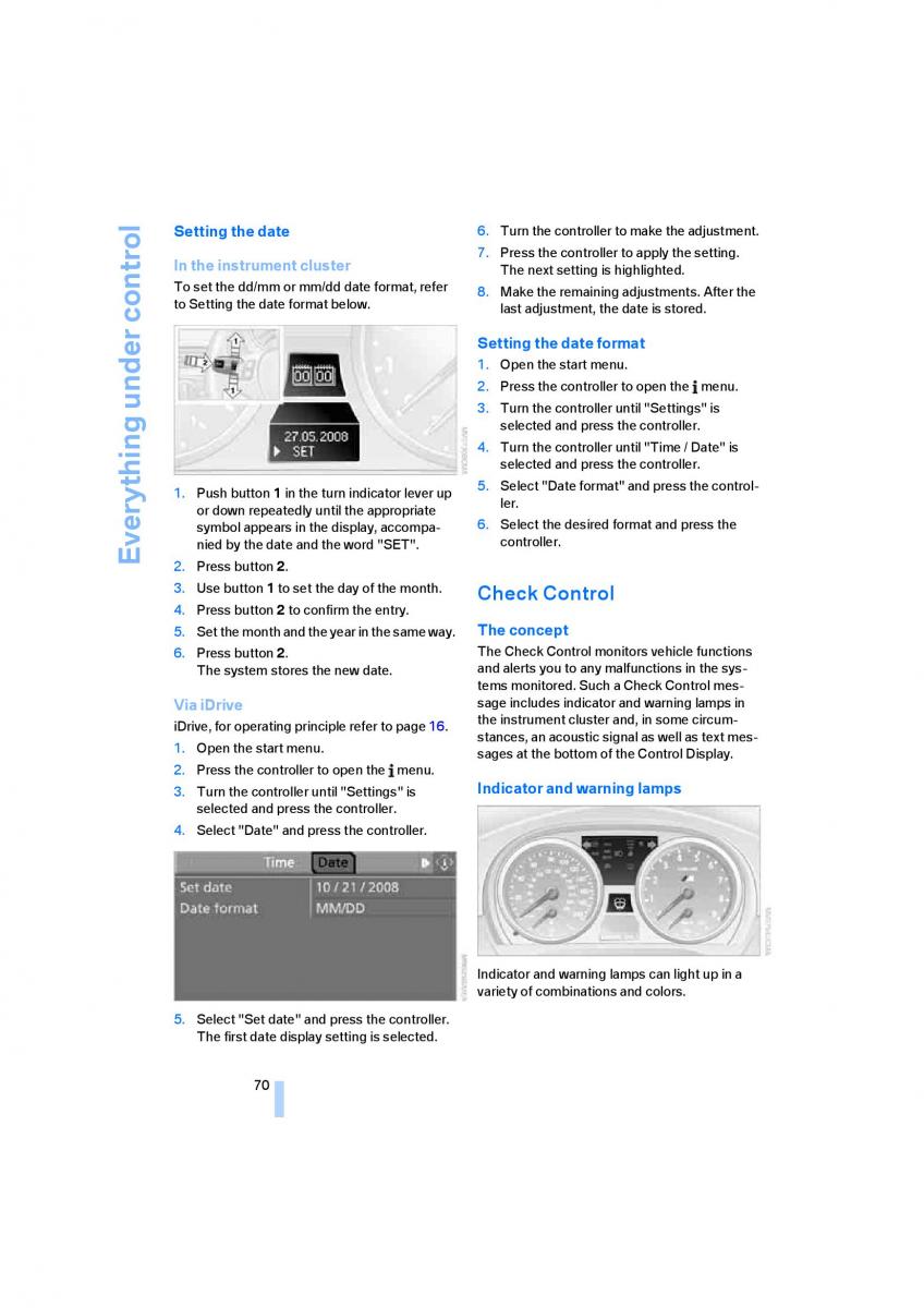 M Power M3 owners manual / page 72