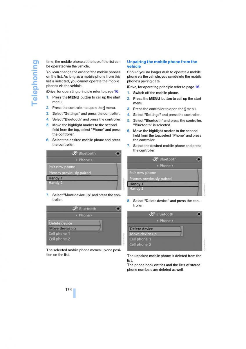 M Power M3 owners manual / page 176