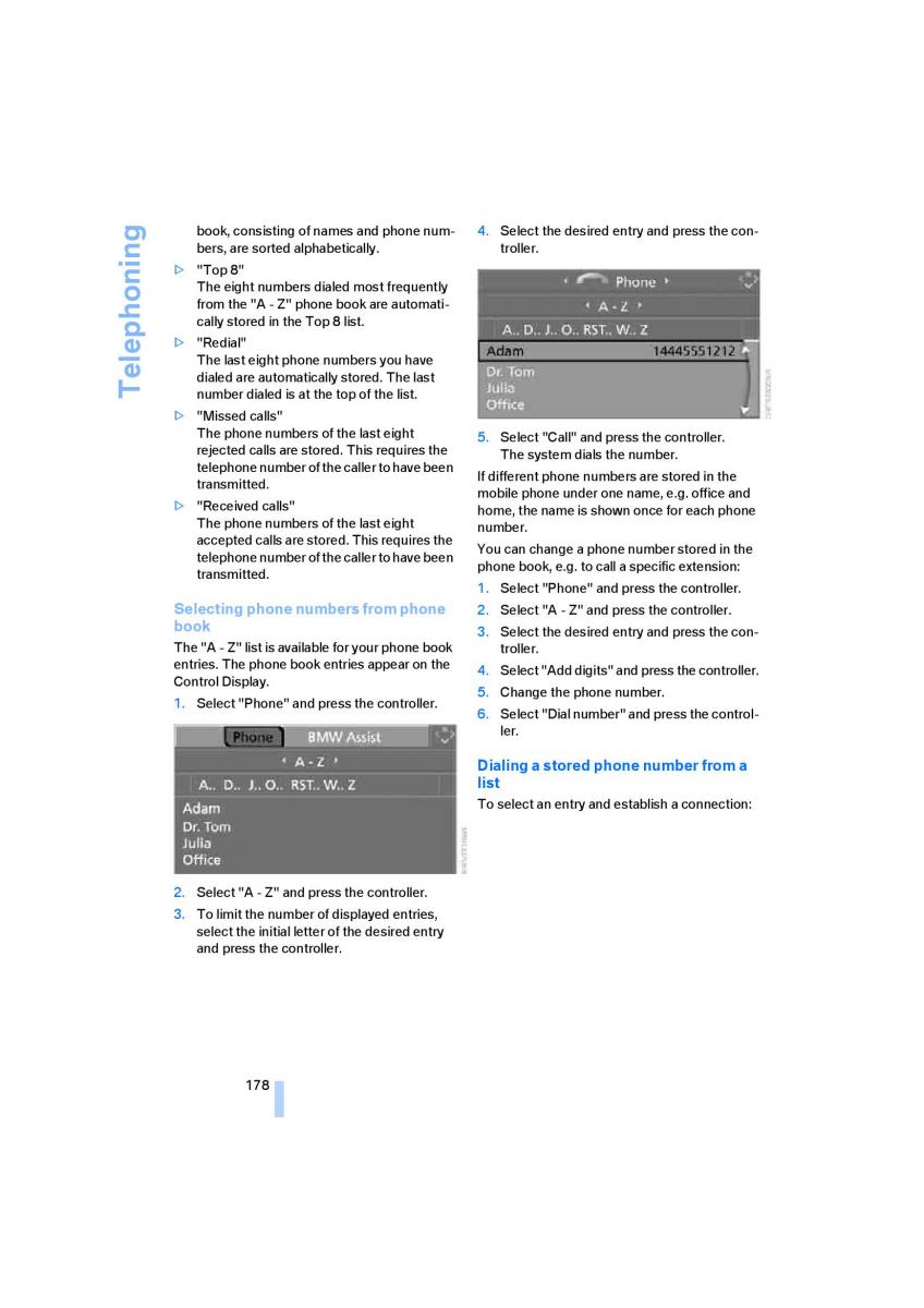 manual  M Power M3 owners manual / page 180