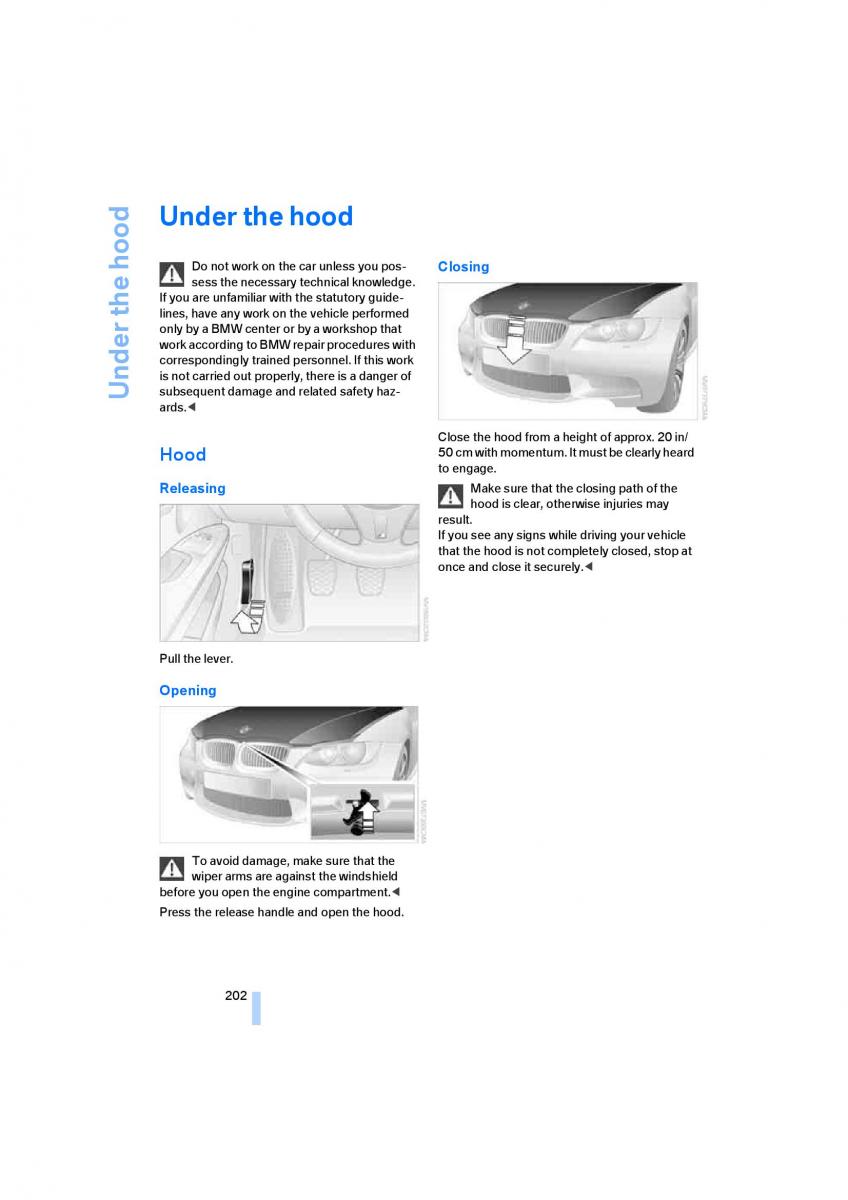 manual  M Power M3 owners manual / page 204