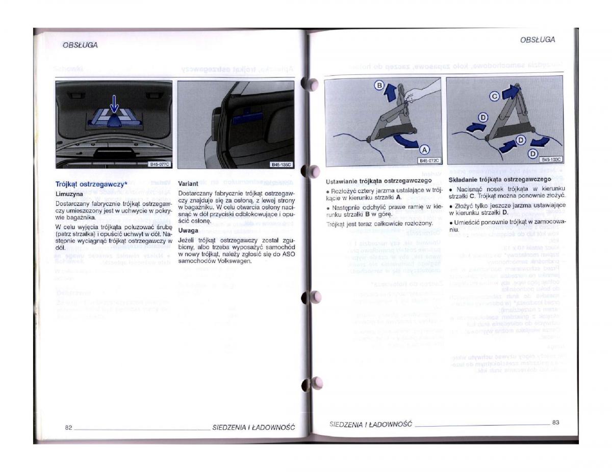 instrukcja obsługi  instrukcja obslugi VW Passat B5 / page 58