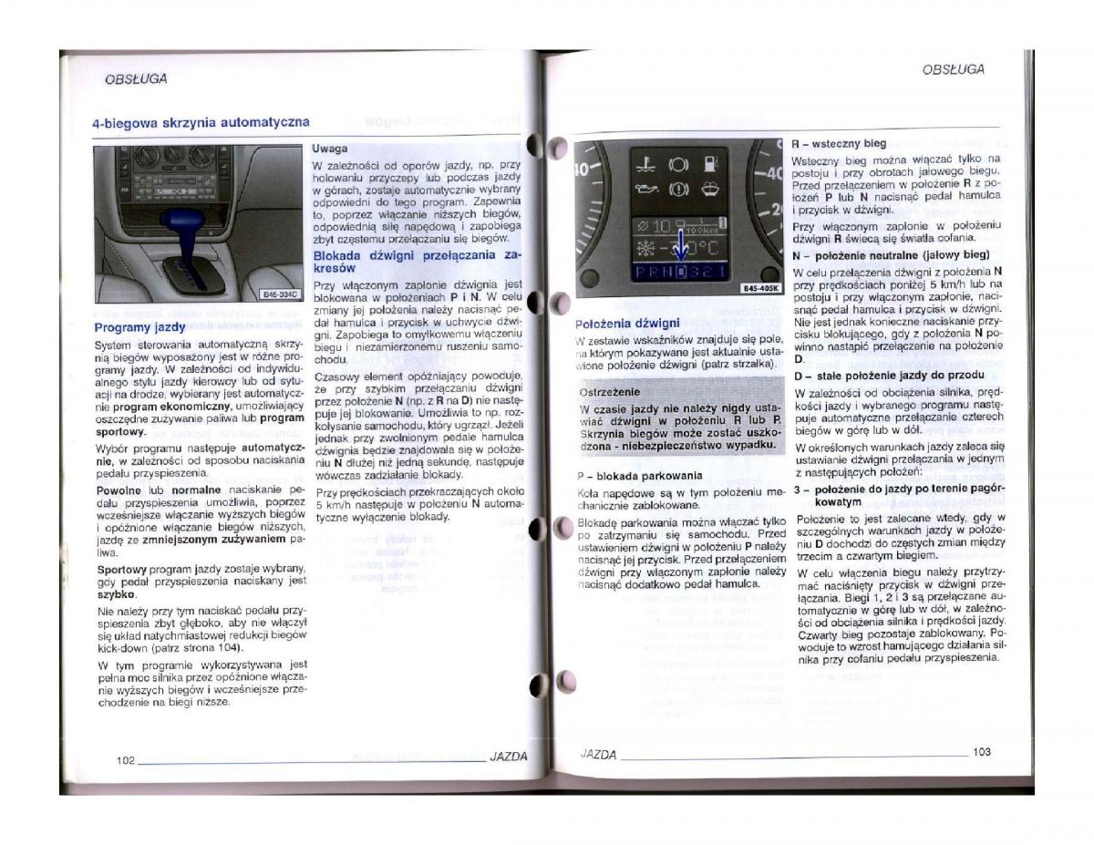 instrukcja obsługi  instrukcja obslugi VW Passat B5 / page 68