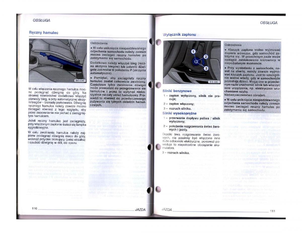 instrukcja obsługi  instrukcja obslugi VW Passat B5 / page 72