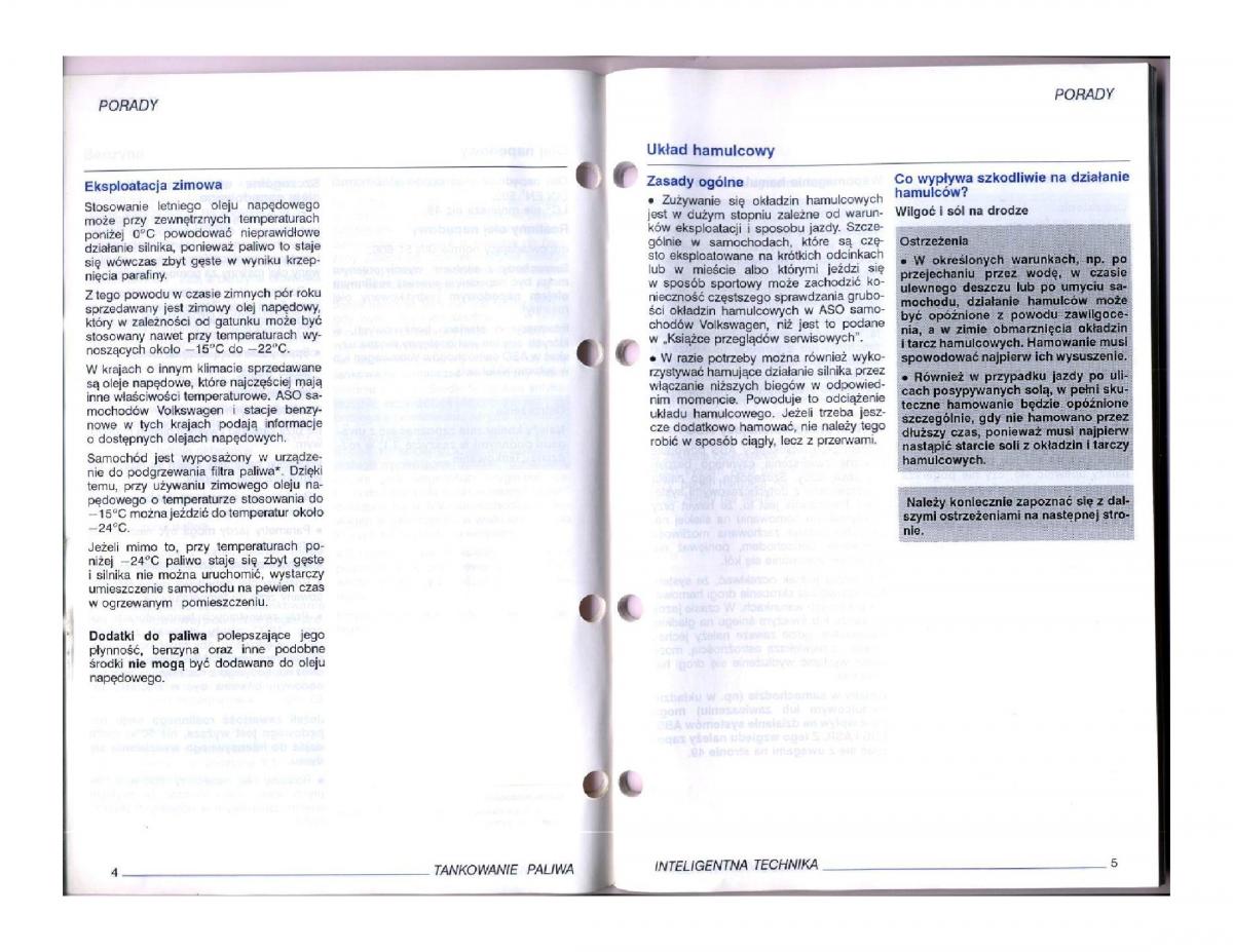 instrukcja obsługi  instrukcja obslugi VW Passat B5 / page 82