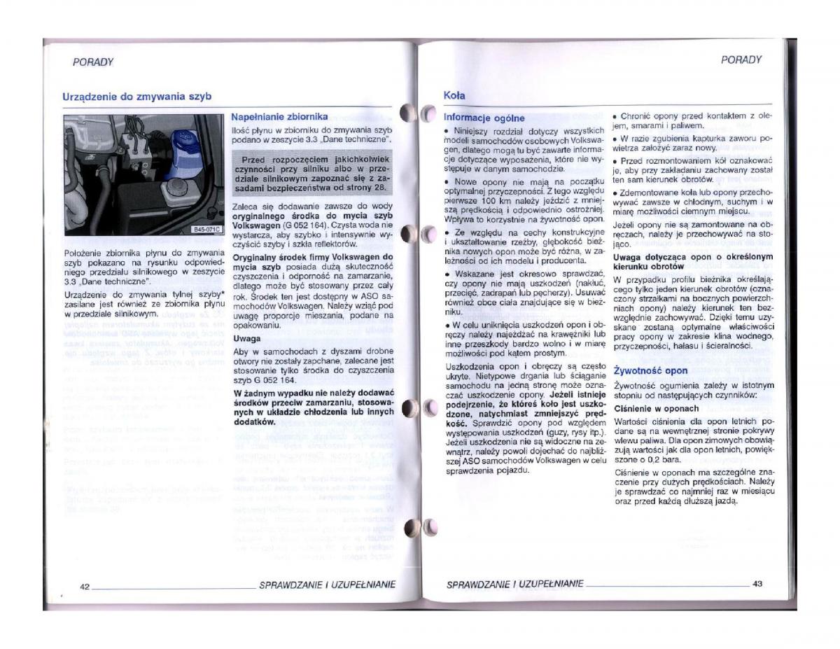 instrukcja obsługi  instrukcja obslugi VW Passat B5 / page 101