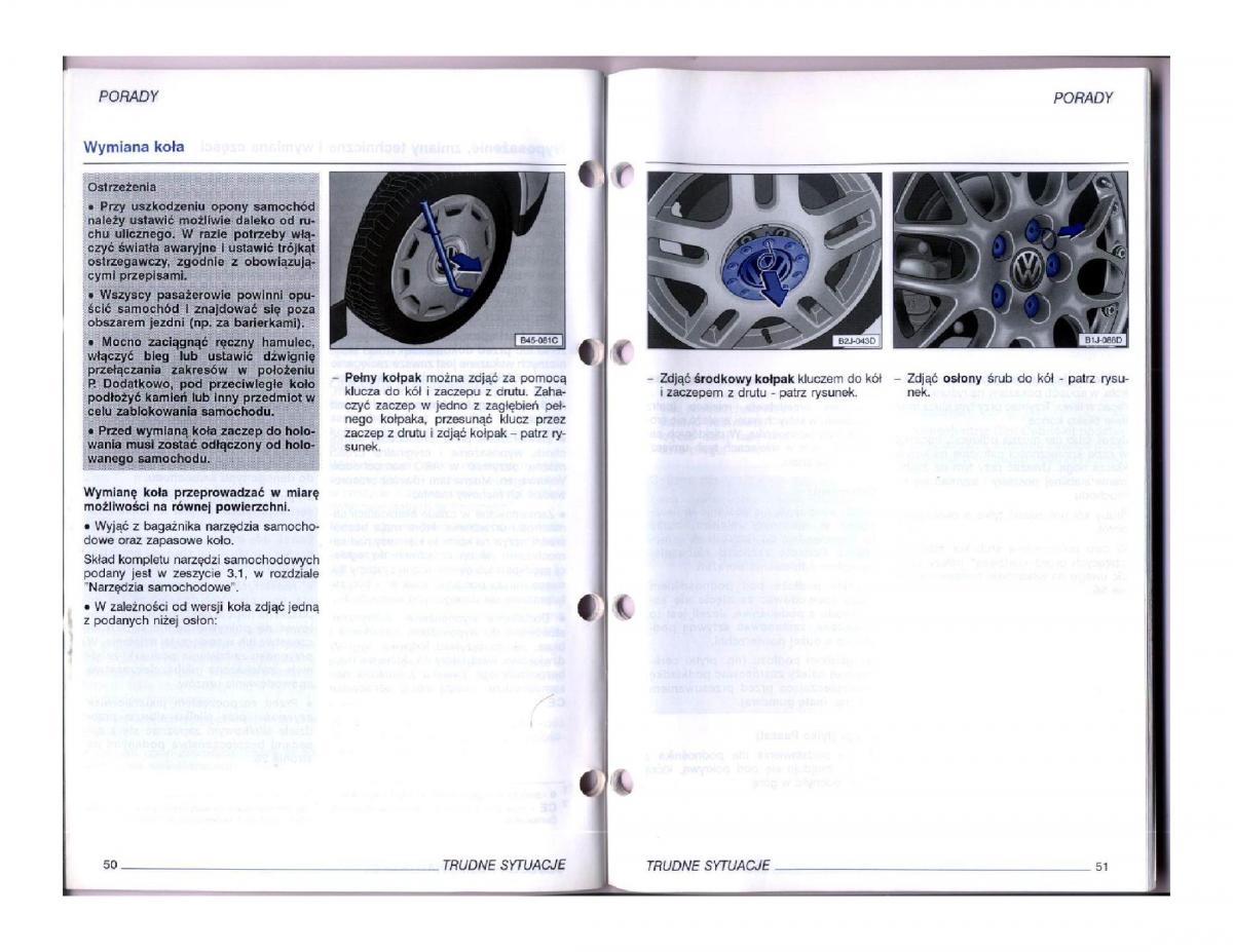 instrukcja obsługi  instrukcja obslugi VW Passat B5 / page 105