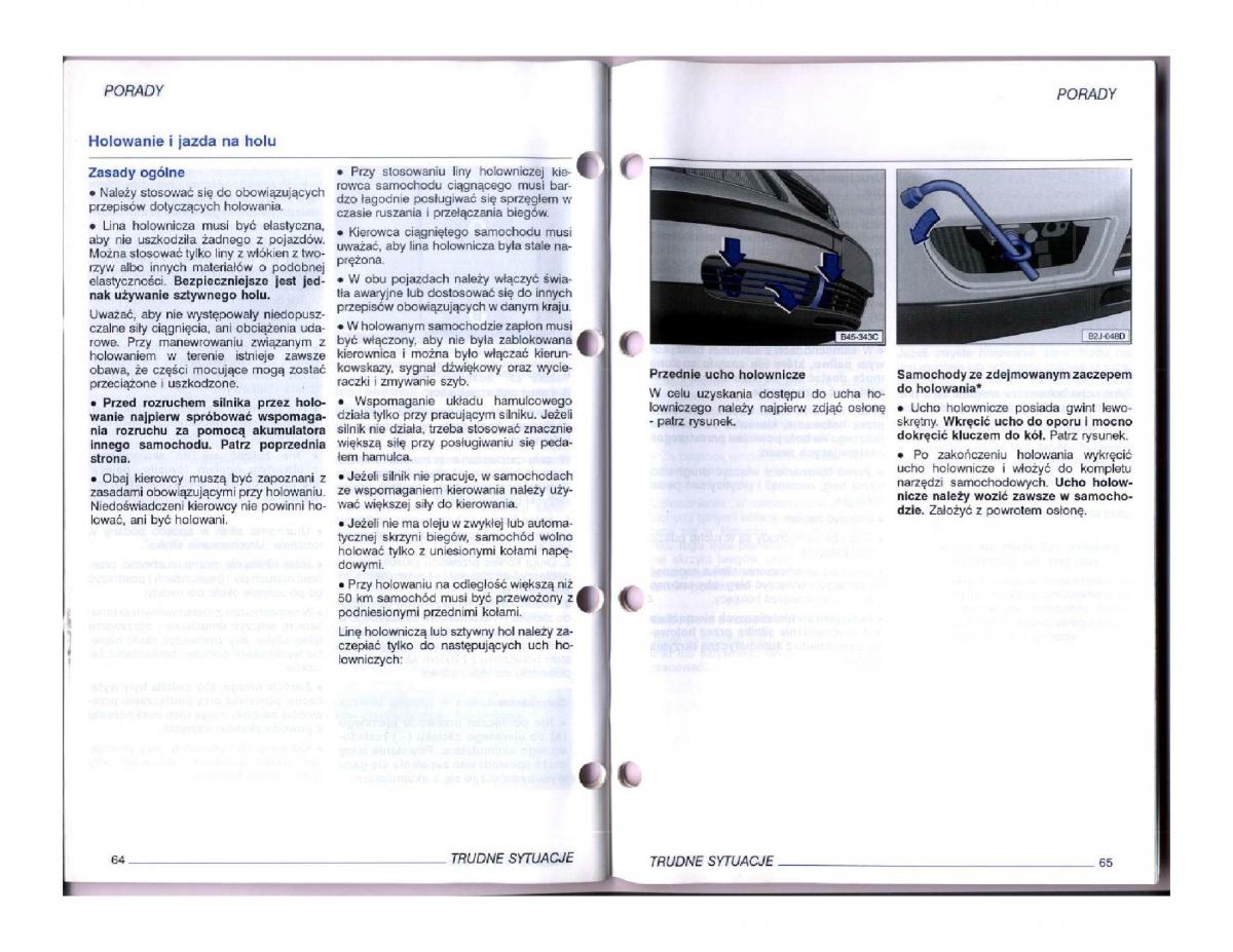 VW Passat B5 instrukcja obslugi / page 112