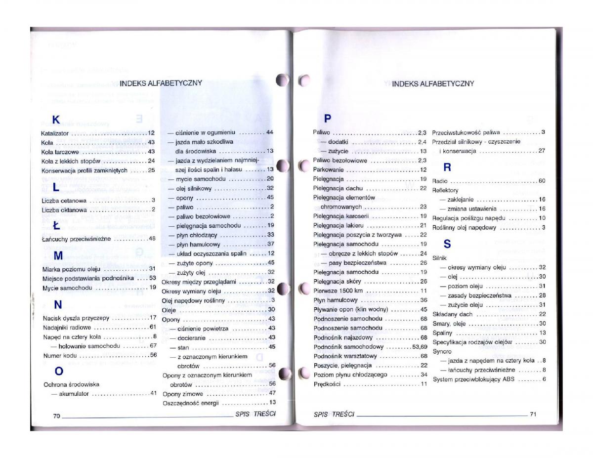 VW Passat B5 instrukcja obslugi / page 115