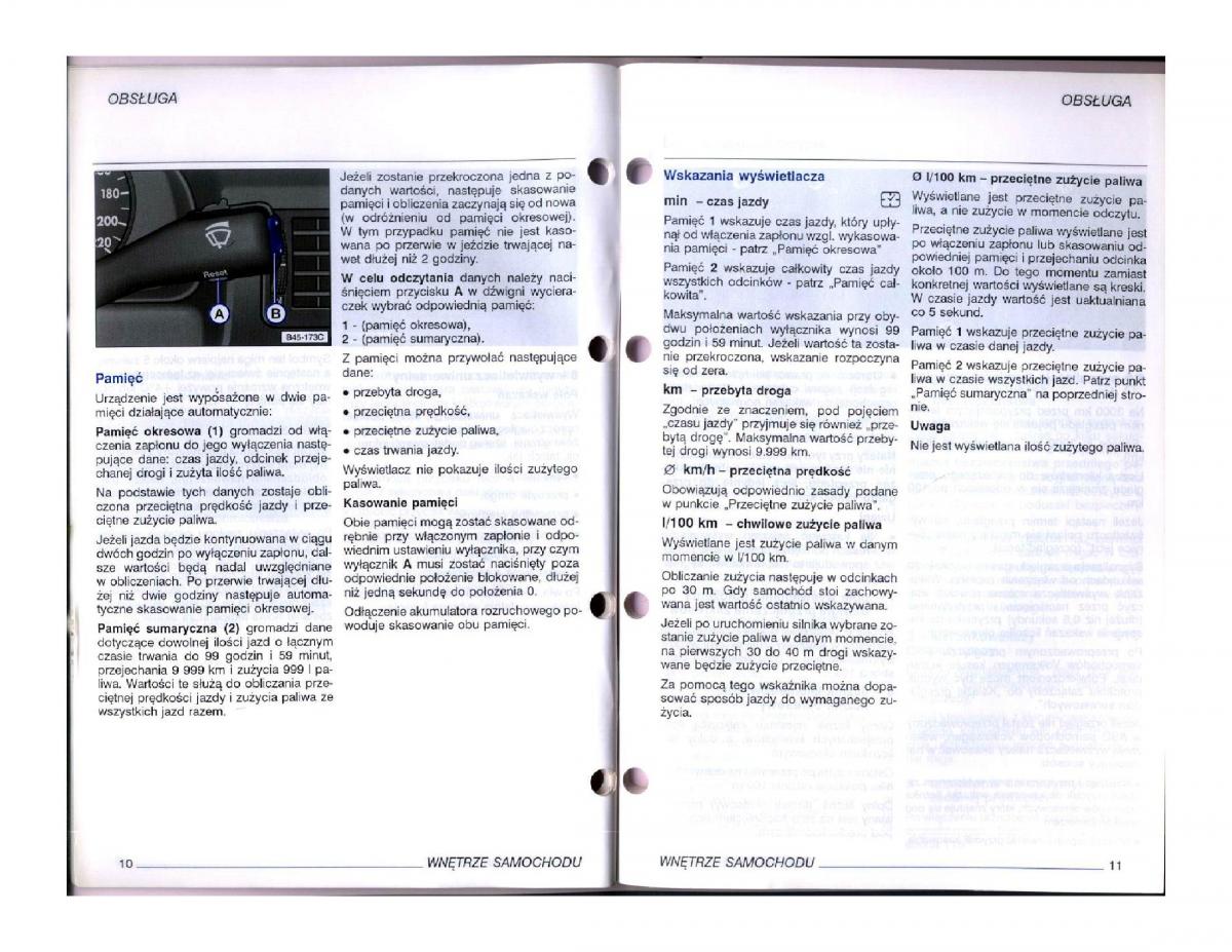 manual  instrukcja obsługi VW Passat B5 / page 23