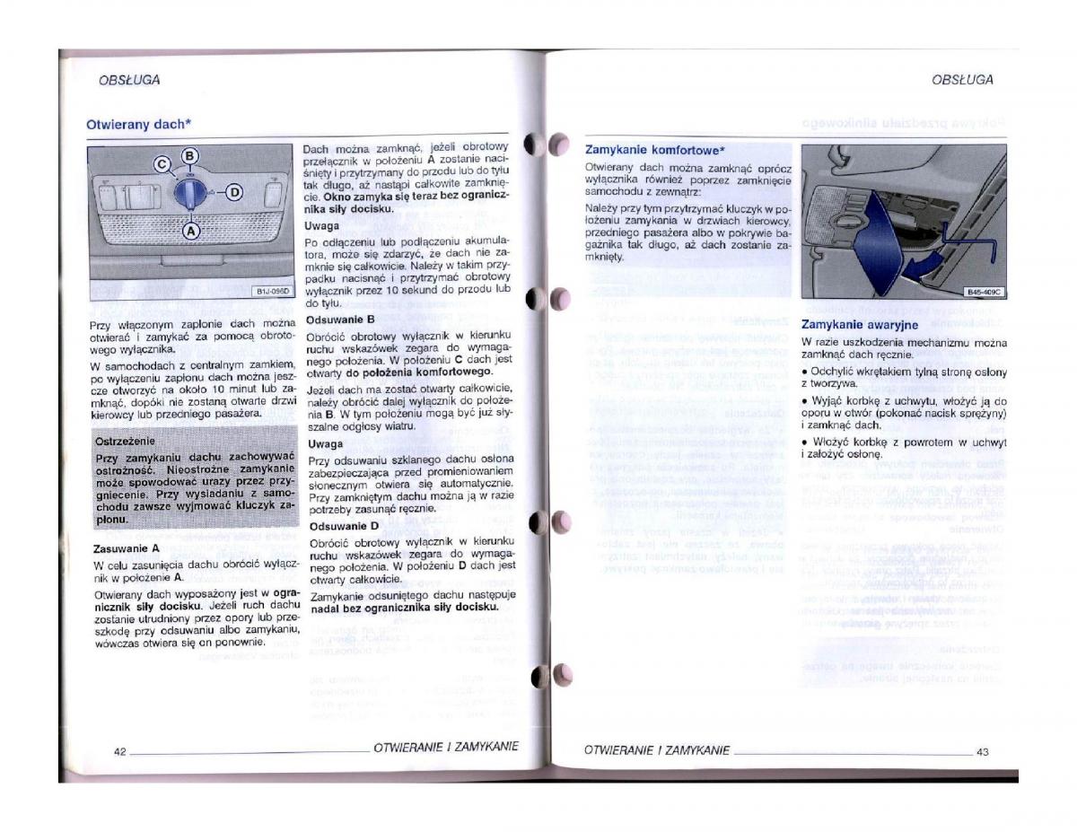 instrukcja obsługi  instrukcja obslugi VW Passat B5 / page 39