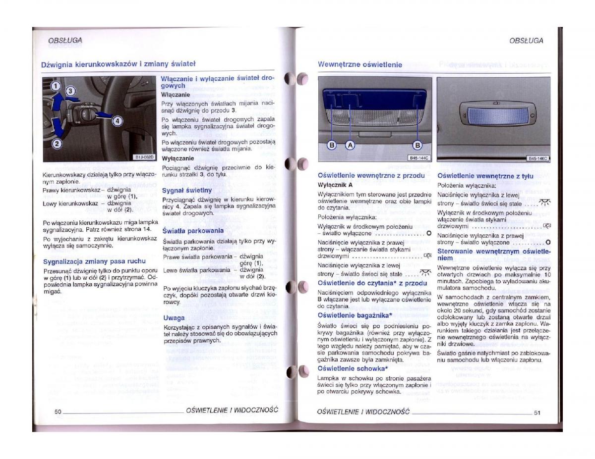 instrukcja obsługi  instrukcja obslugi VW Passat B5 / page 42