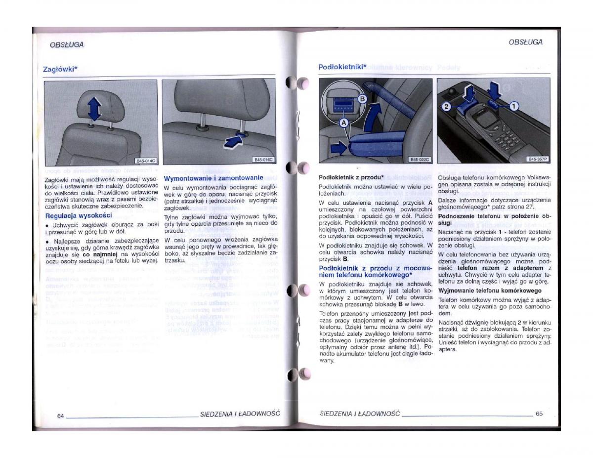 instrukcja obsługi  instrukcja obslugi VW Passat B5 / page 49