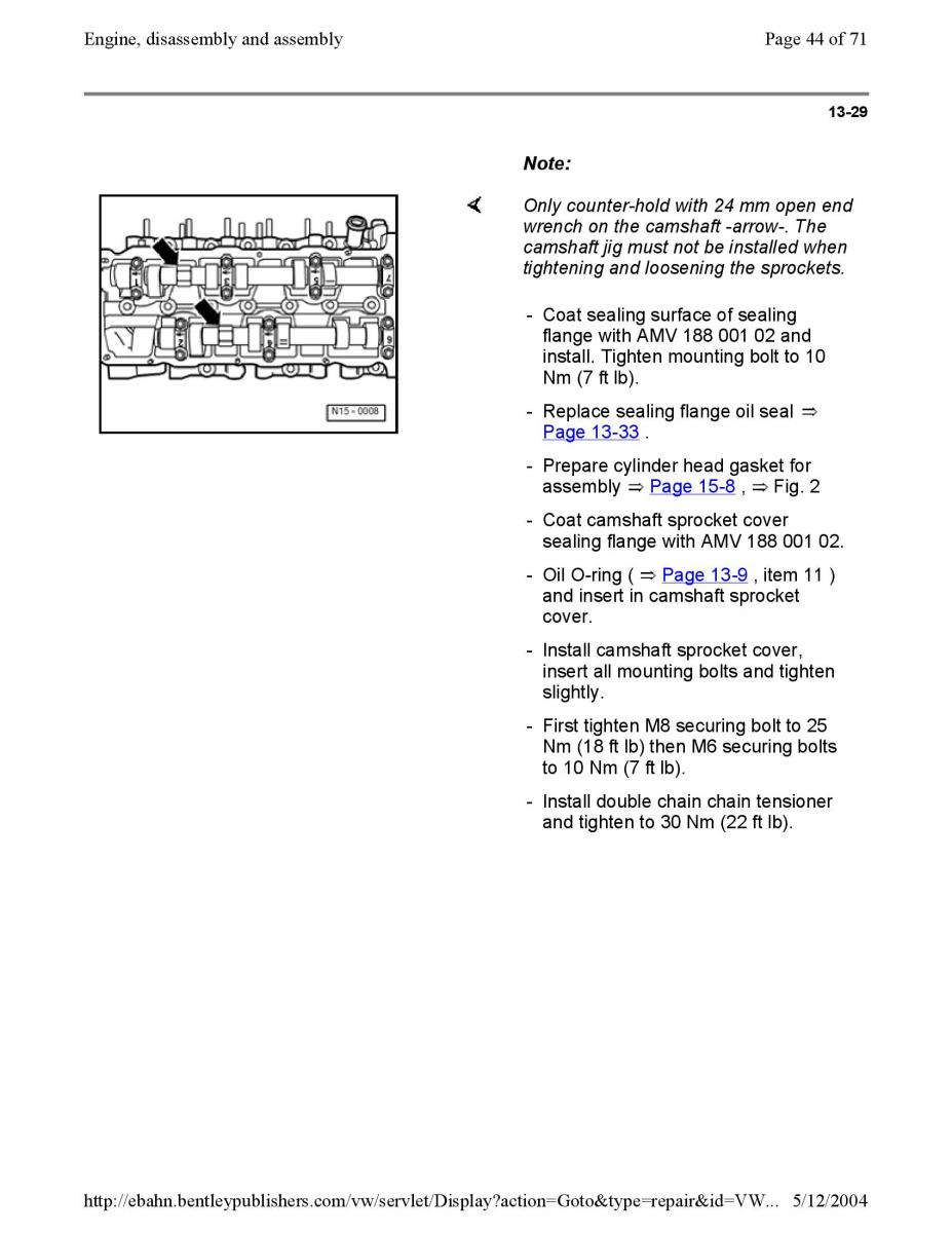 Official Factory Repair Manual / page 551