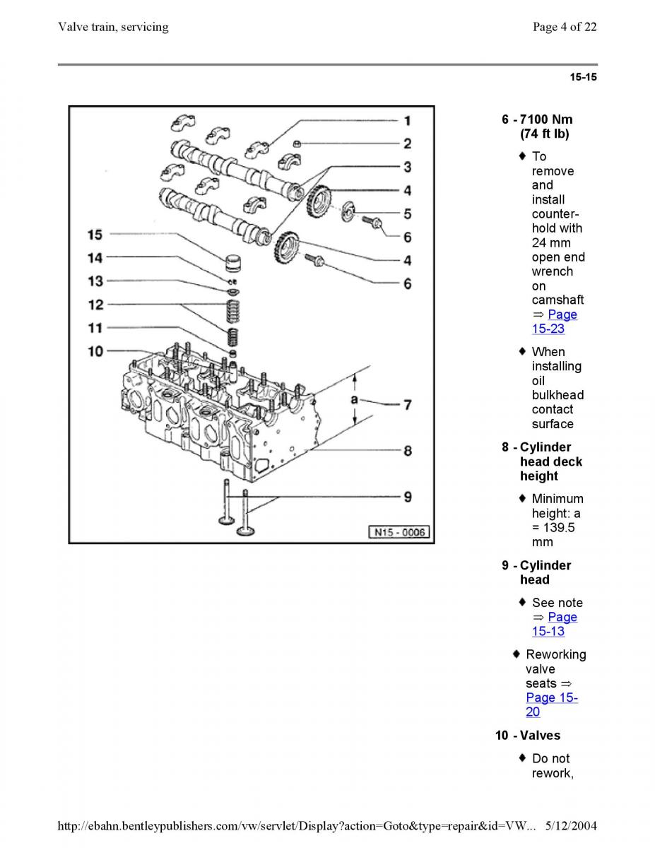 Official Factory Repair Manual / page 599