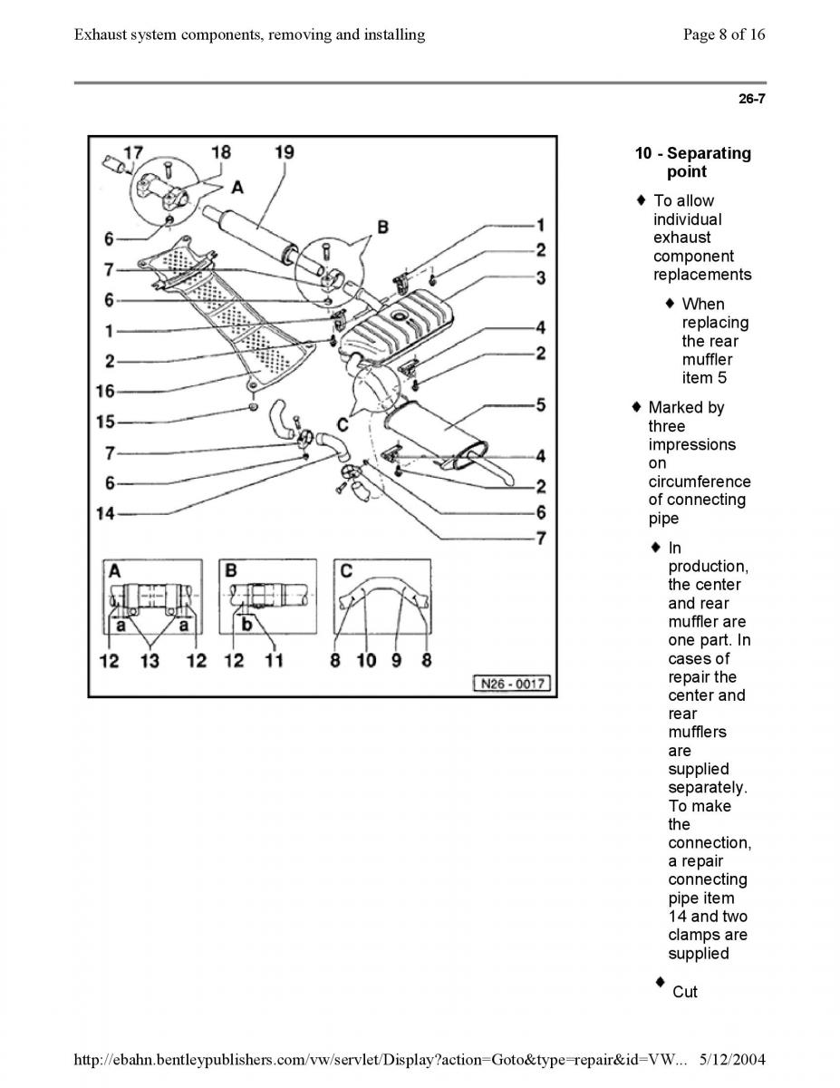 Official Factory Repair Manual / page 694