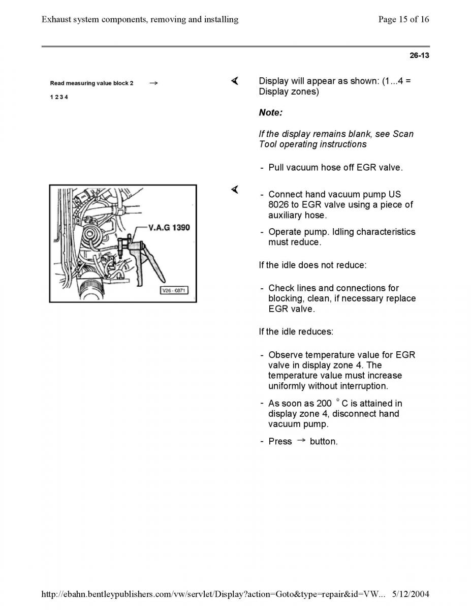 Official Factory Repair Manual / page 701