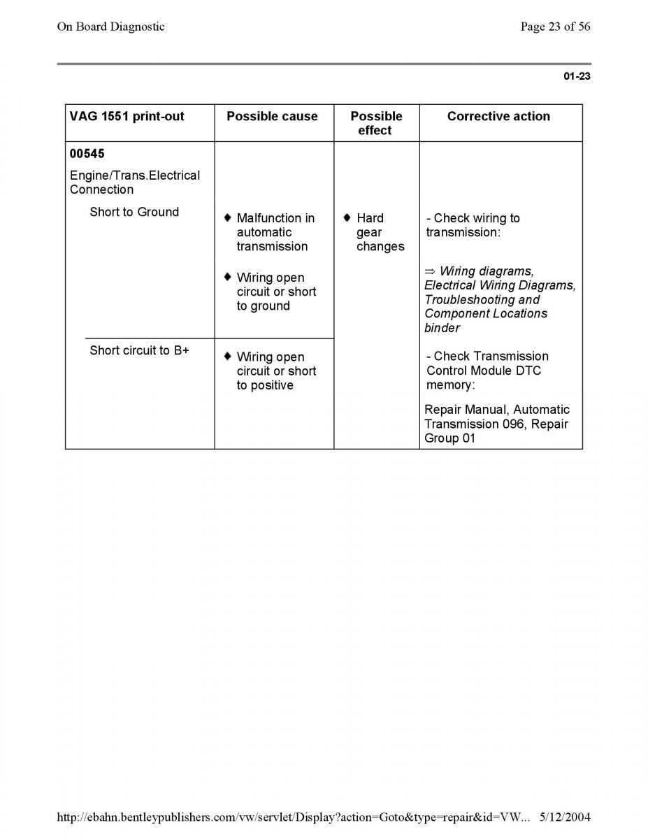 Official Factory Repair Manual / page 744