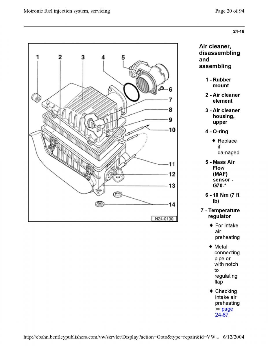 Official Factory Repair Manual / page 804