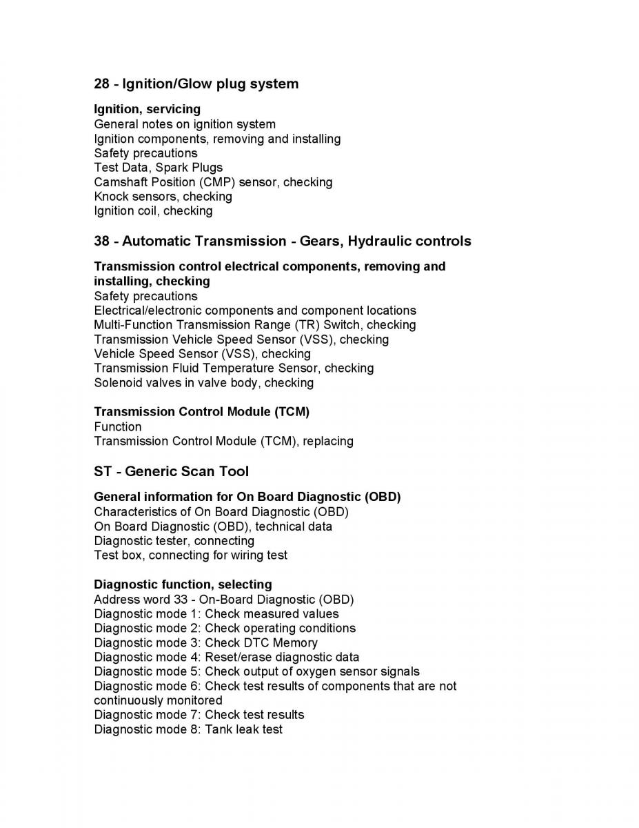 Official Factory Repair Manual / page 2001