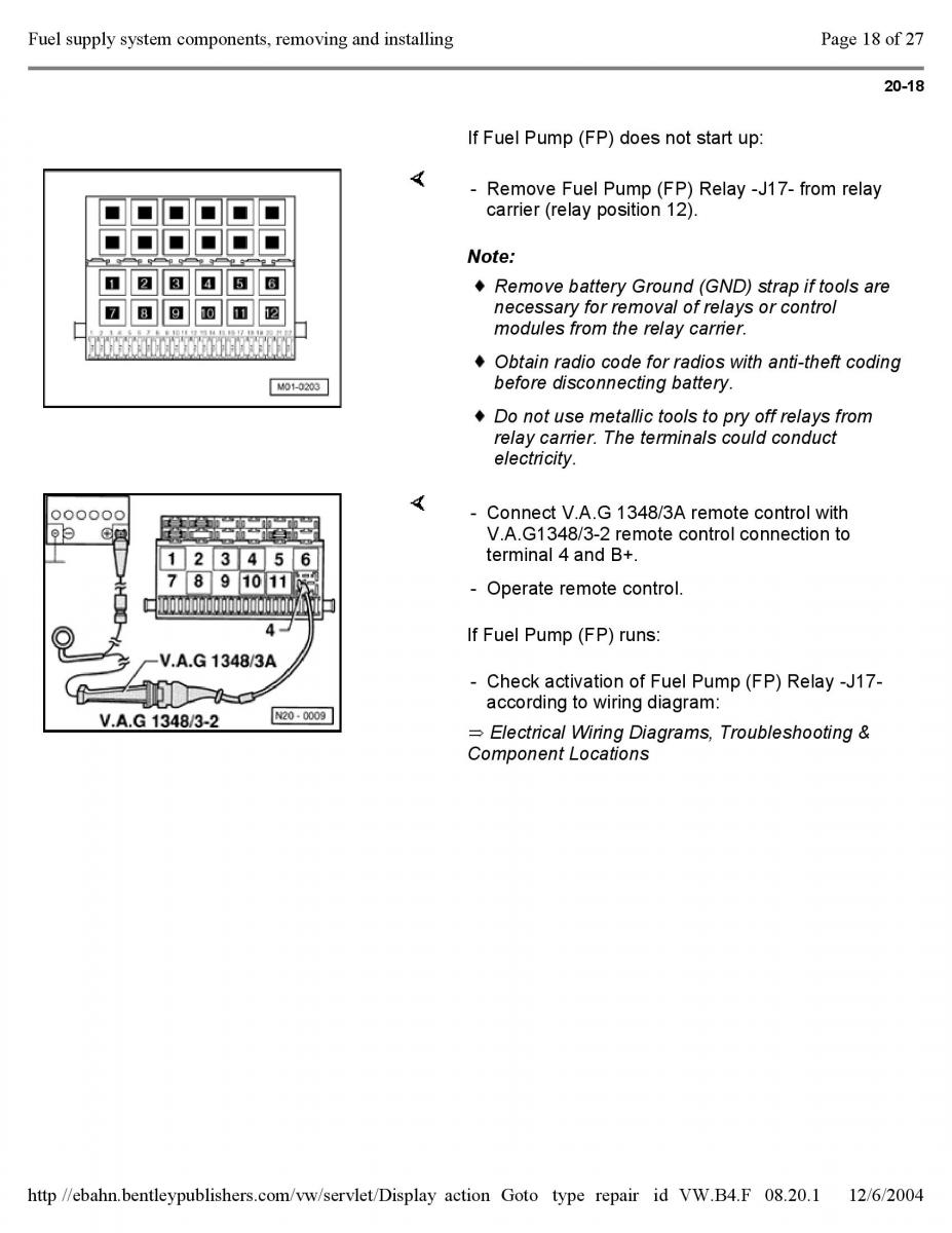 Official Factory Repair Manual / page 2020