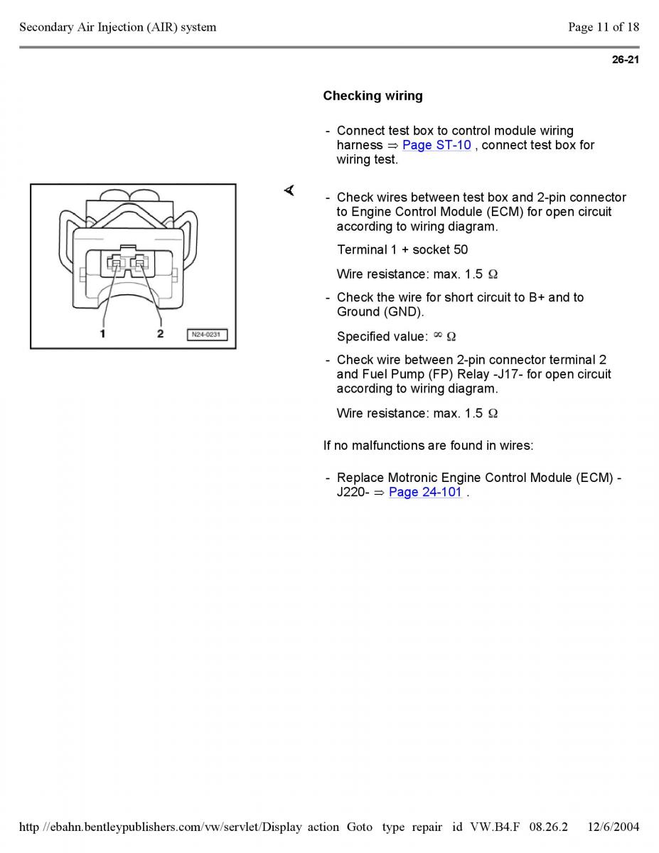 Official Factory Repair Manual / page 2183