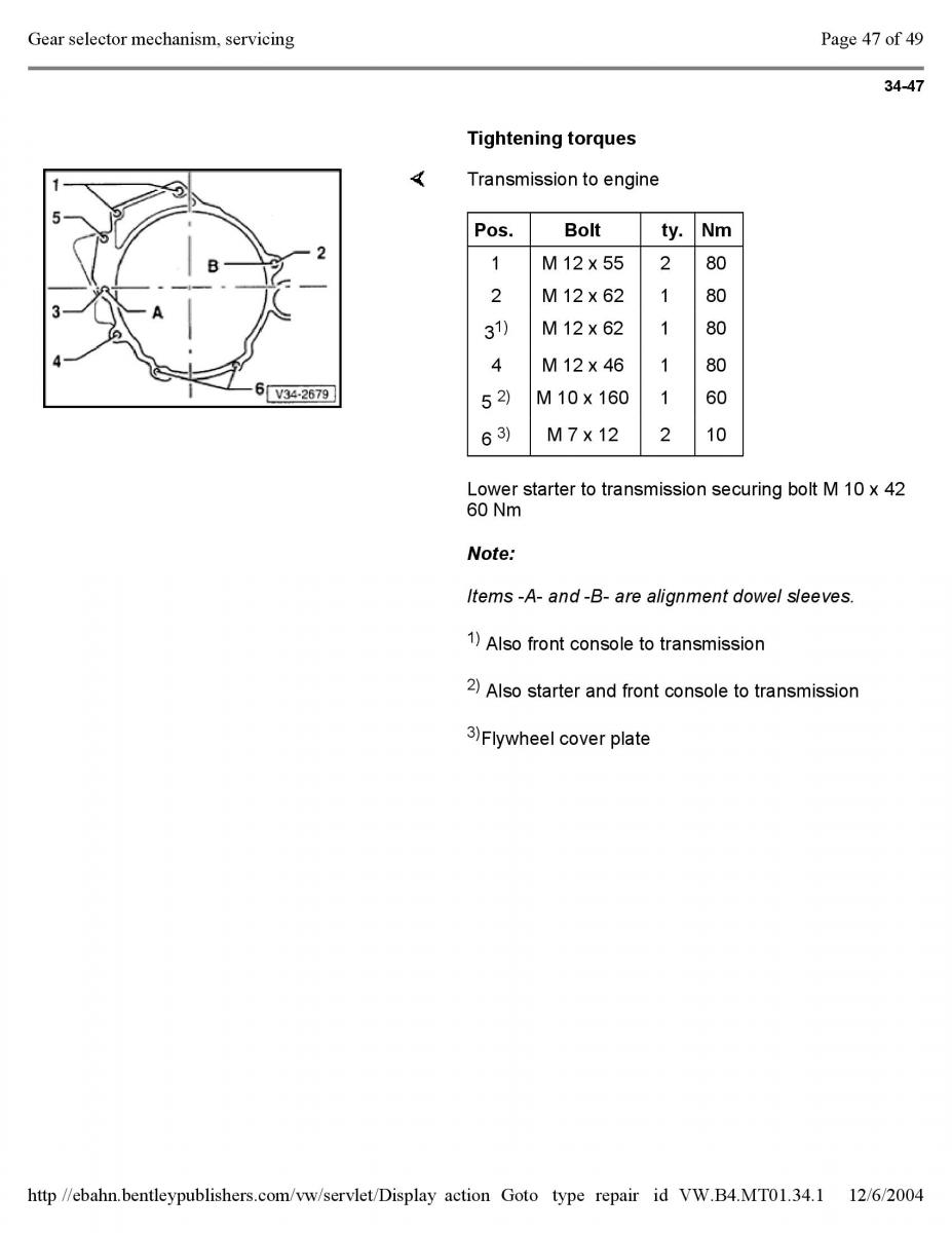 Official Factory Repair Manual / page 2404