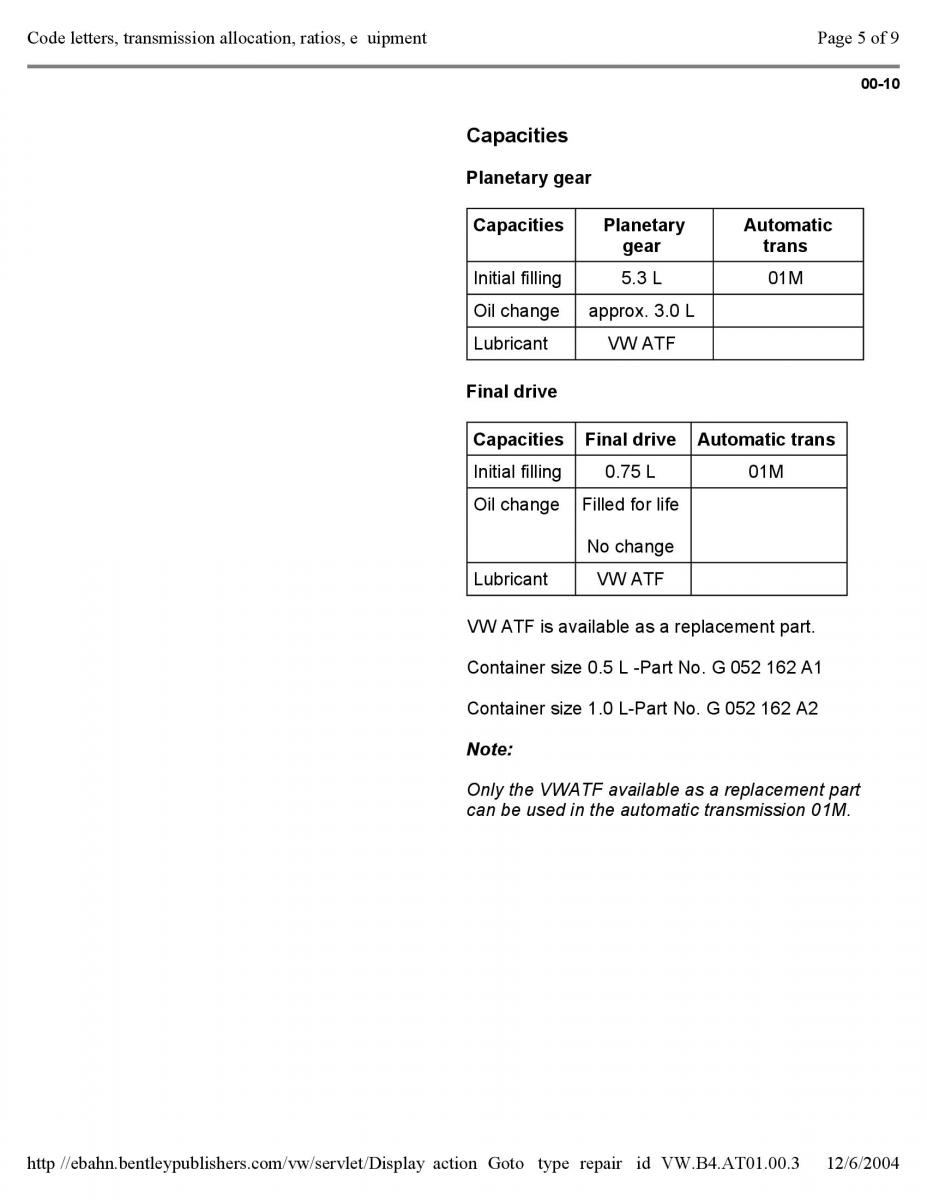 Official Factory Repair Manual / page 2551