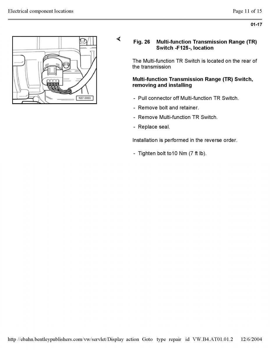 Official Factory Repair Manual / page 2572