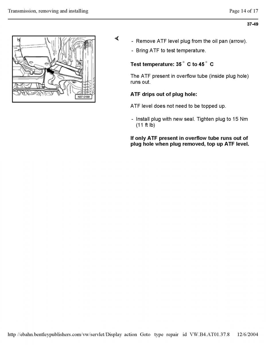 Official Factory Repair Manual / page 2697