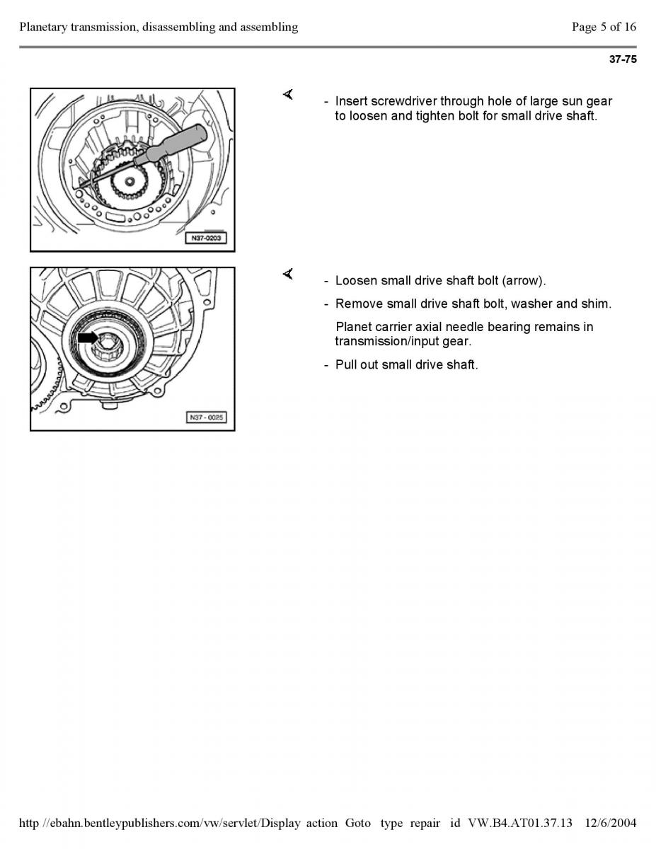 Official Factory Repair Manual / page 2720