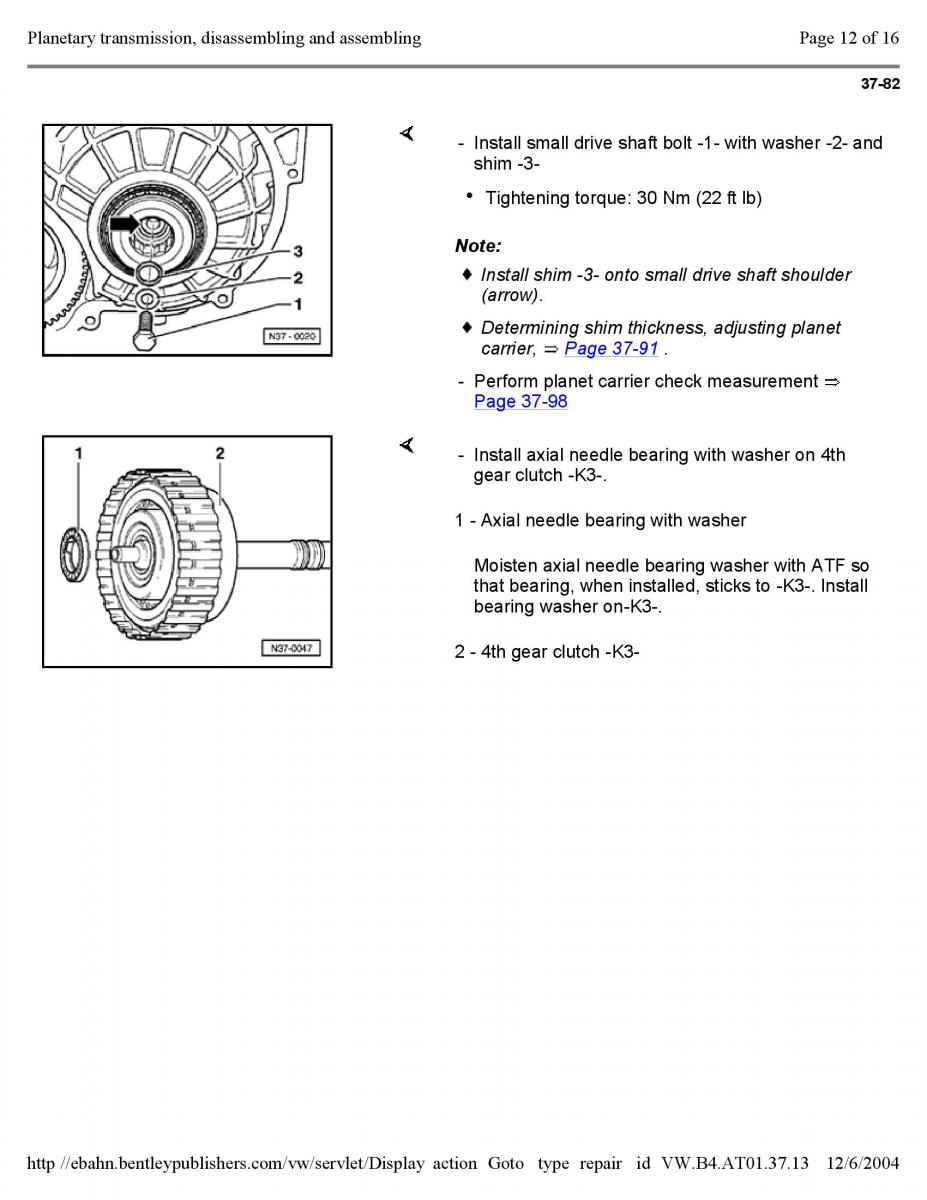 Official Factory Repair Manual / page 2727