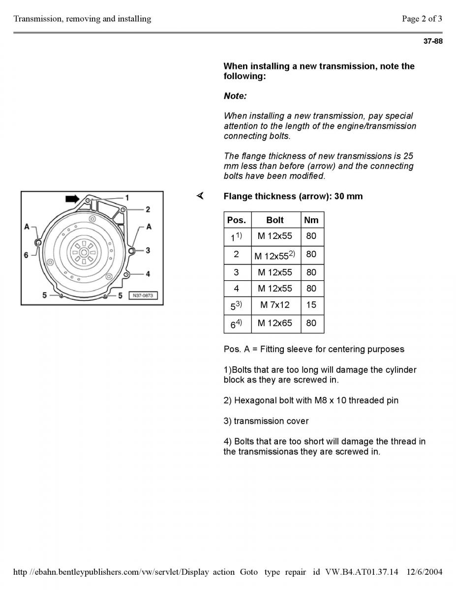 Official Factory Repair Manual / page 2733