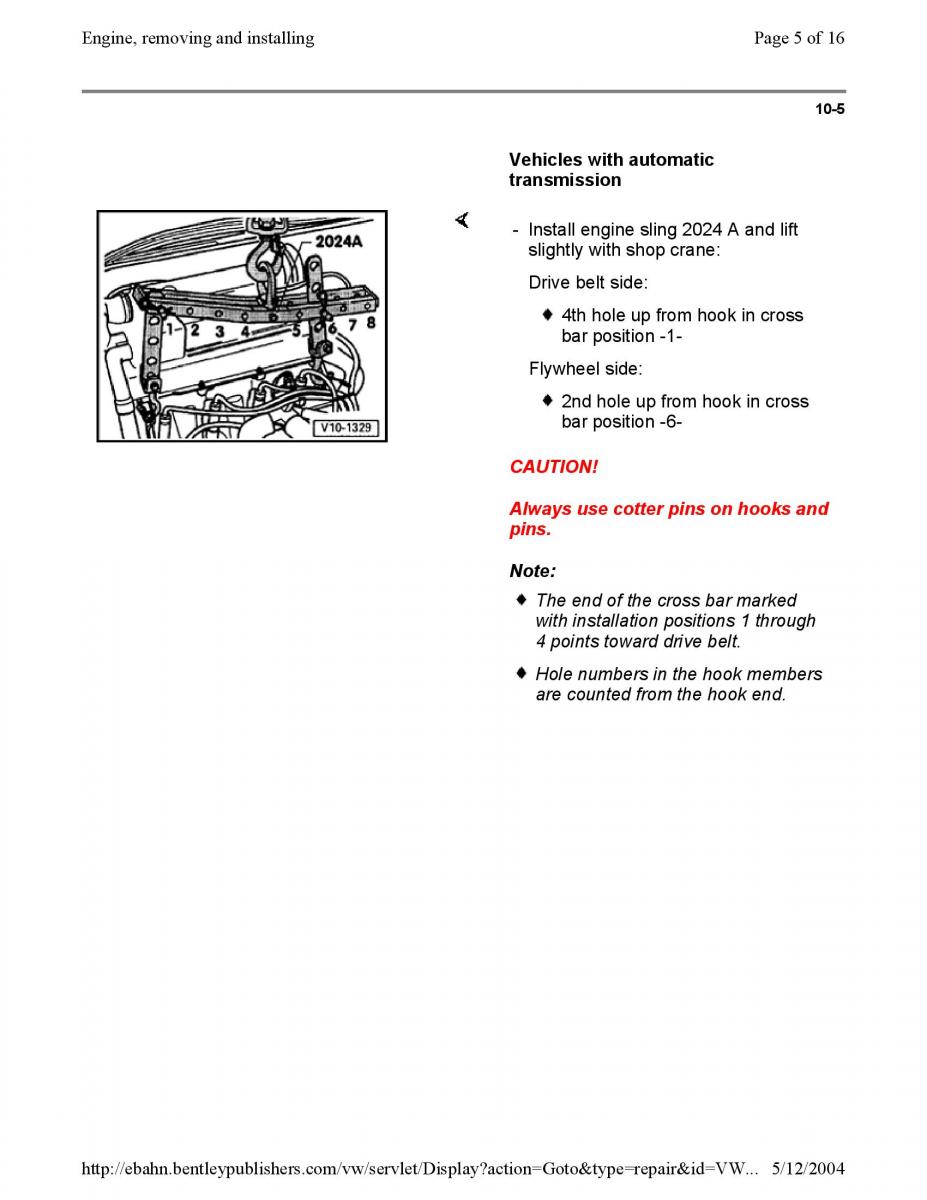 Official Factory Repair Manual / page 277