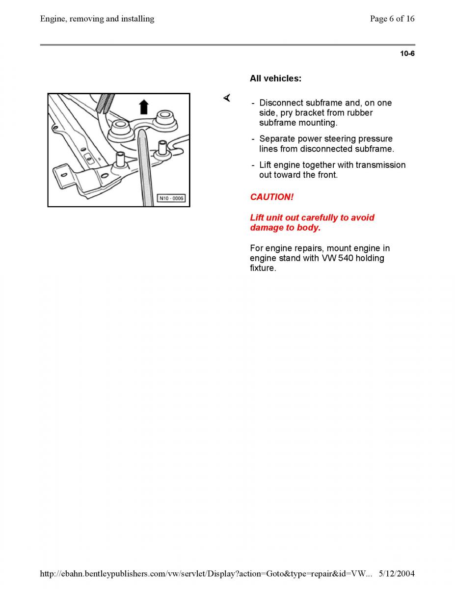 Official Factory Repair Manual / page 278