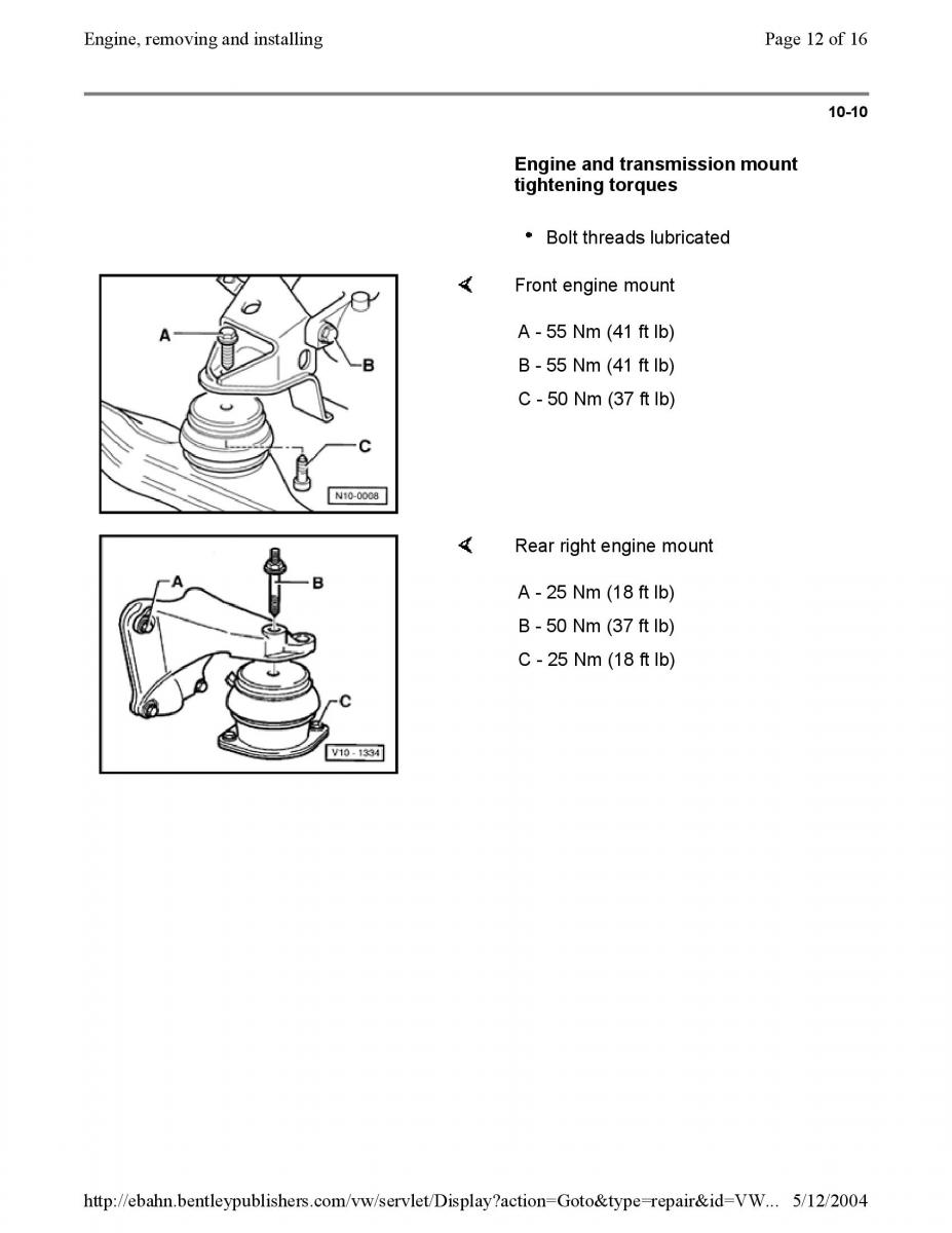 Official Factory Repair Manual / page 284