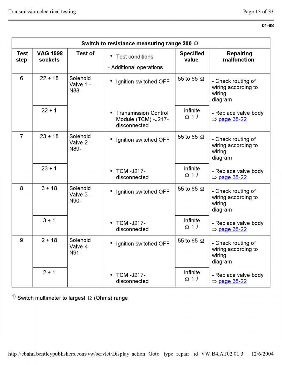 Official Factory Repair Manual / page 2925