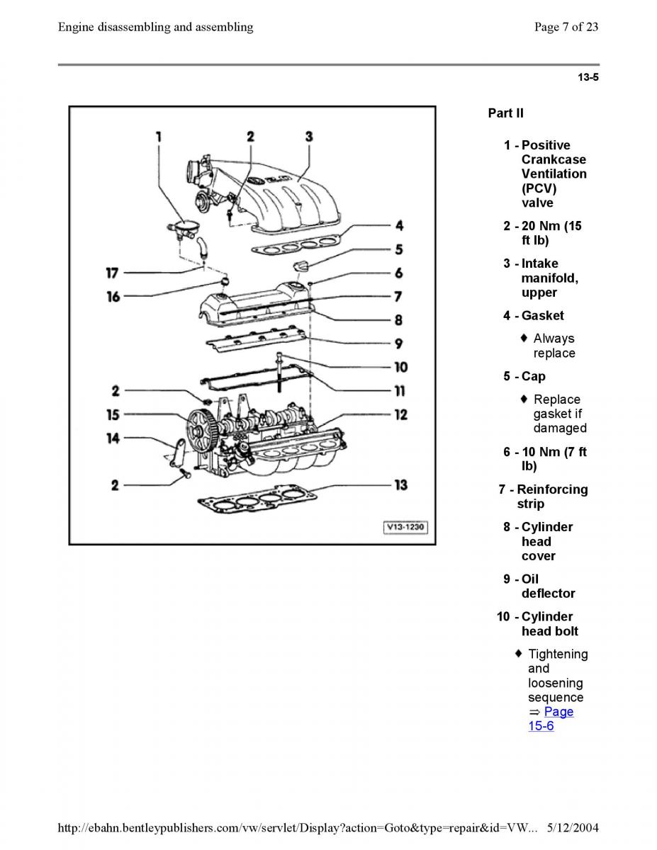 Official Factory Repair Manual / page 295