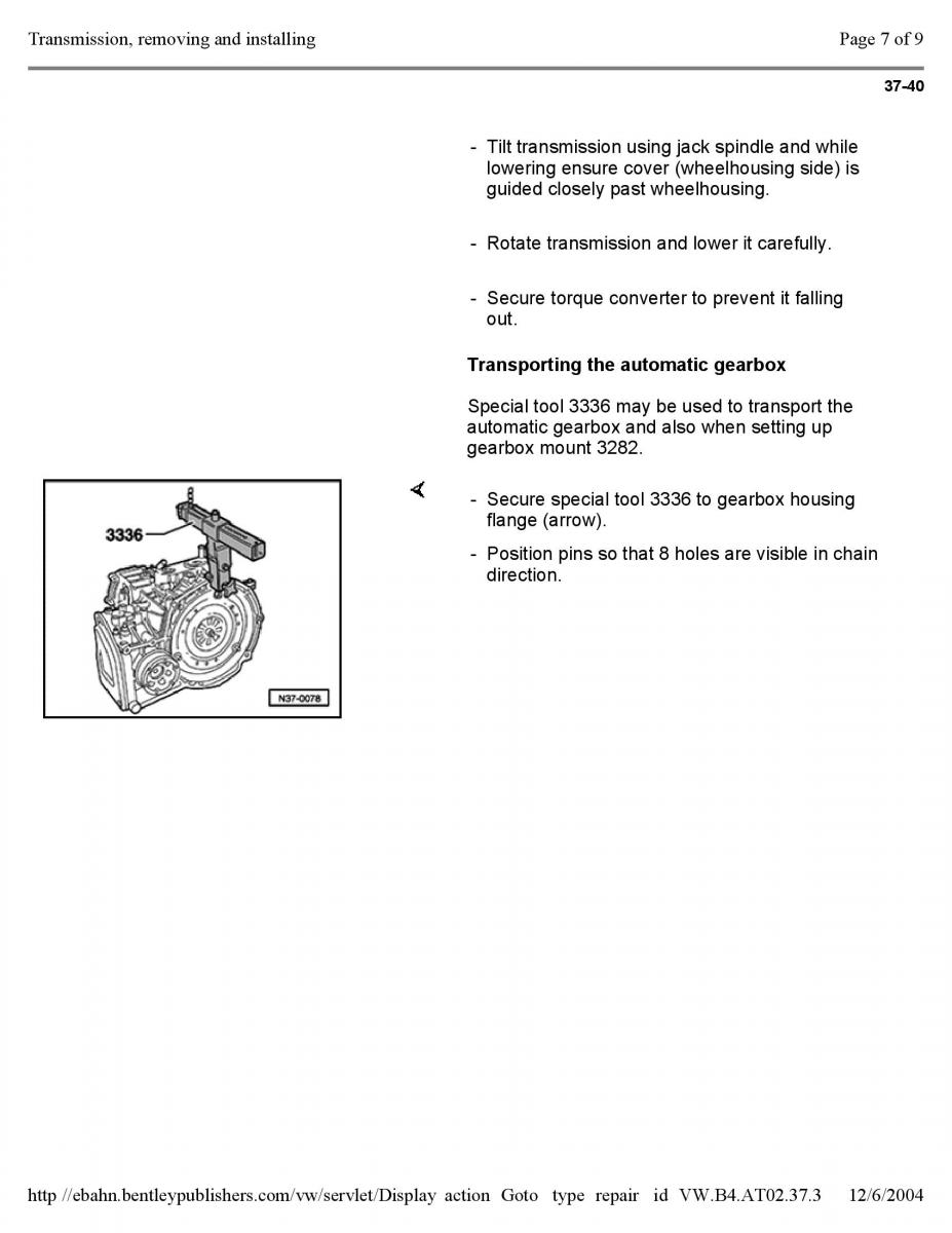 Official Factory Repair Manual / page 2989