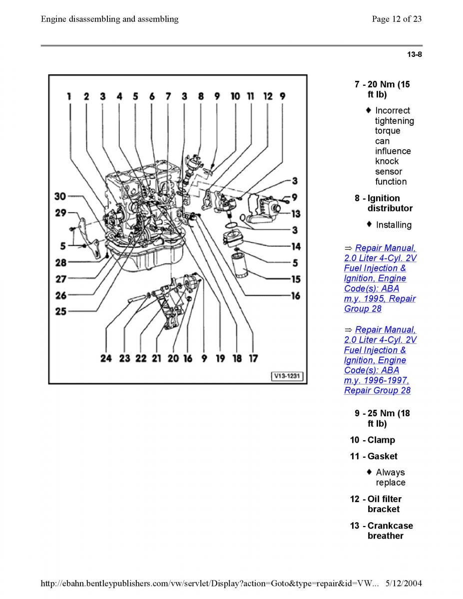 Official Factory Repair Manual / page 300