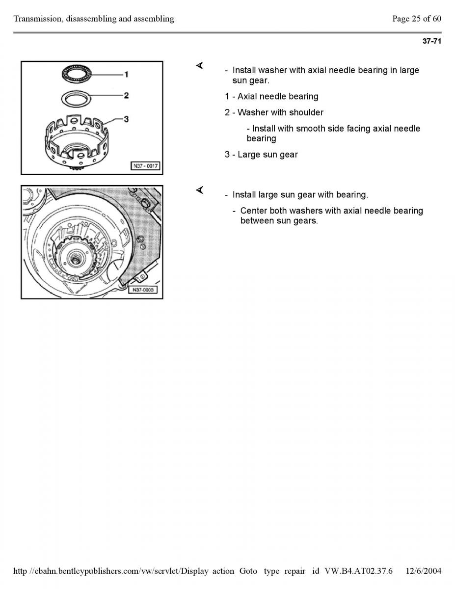 Official Factory Repair Manual / page 3020