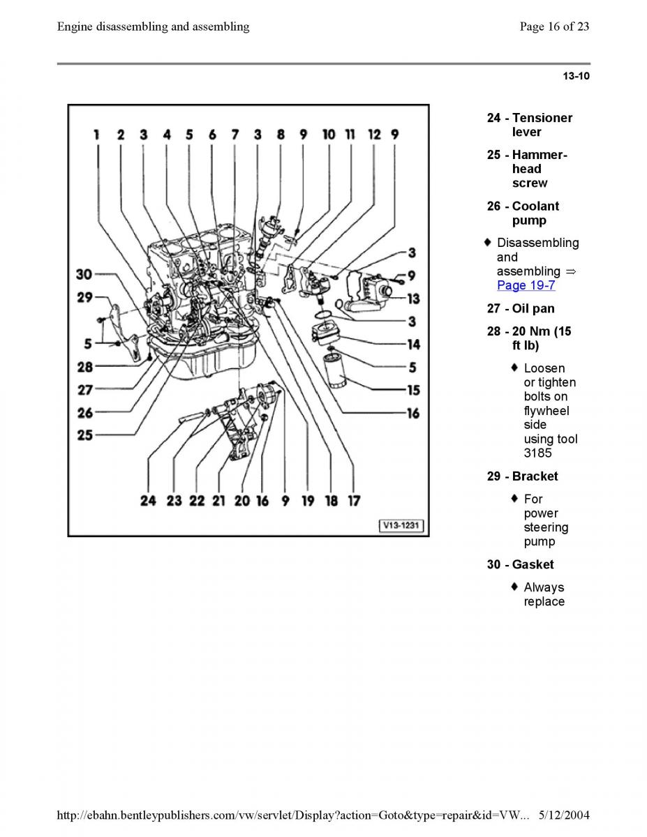 Official Factory Repair Manual / page 304