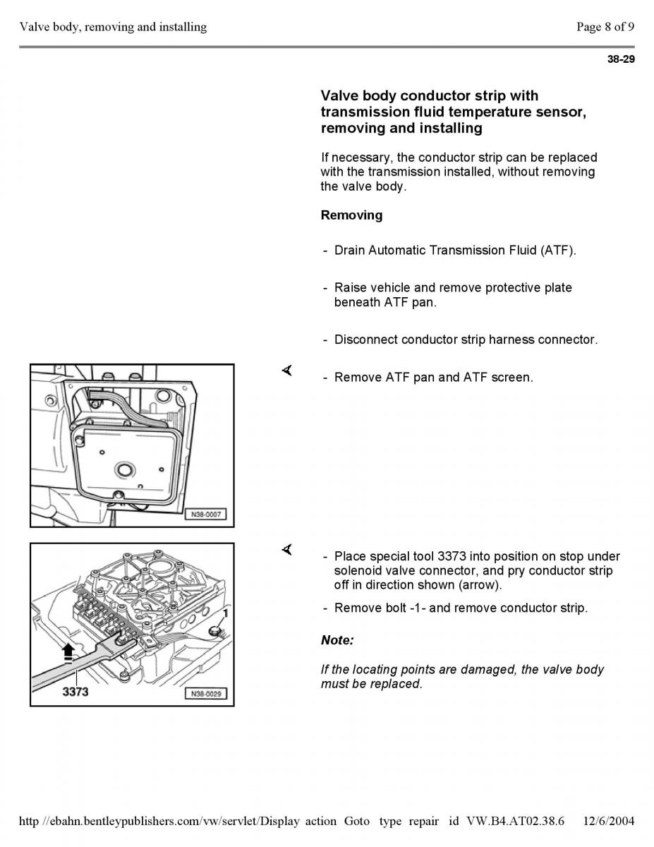 Official Factory Repair Manual / page 3084