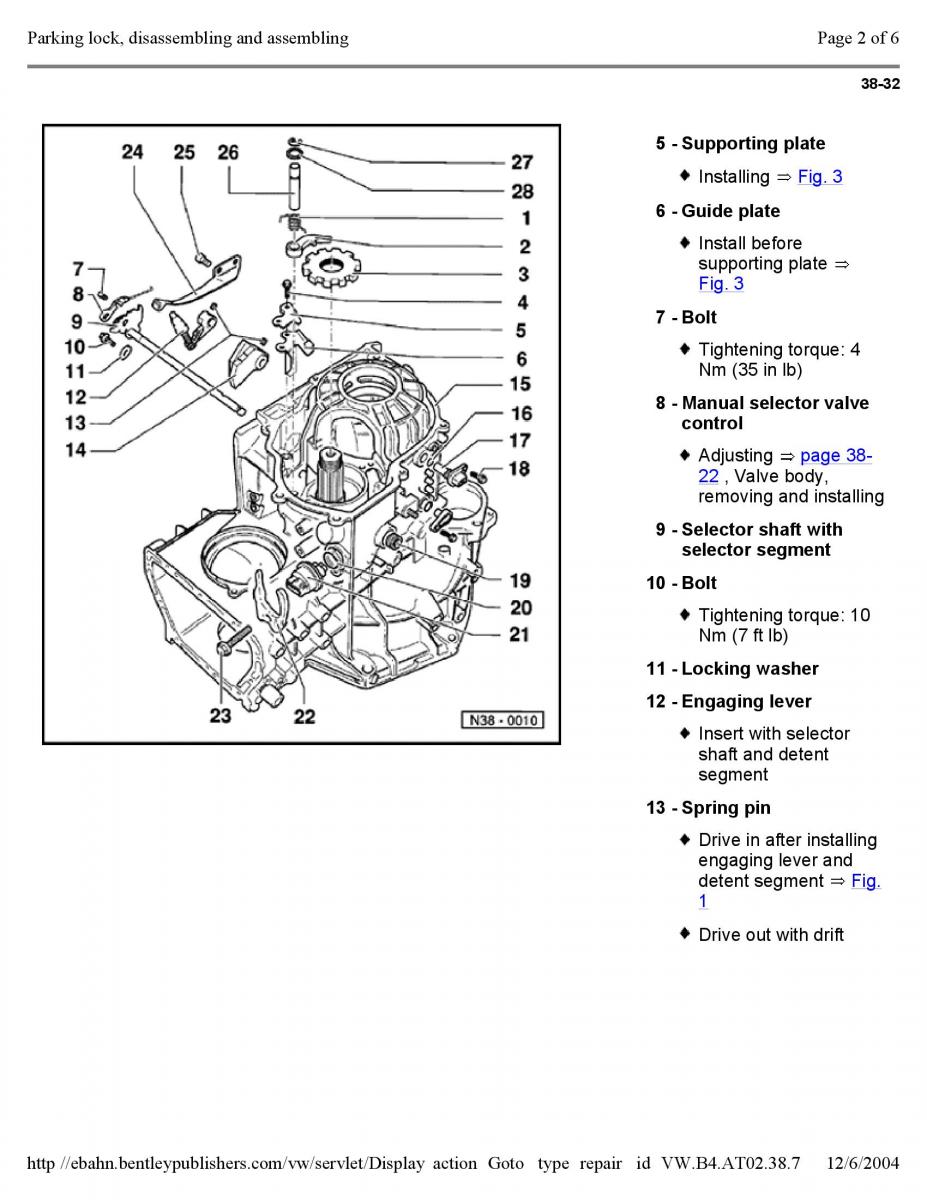 Official Factory Repair Manual / page 3087