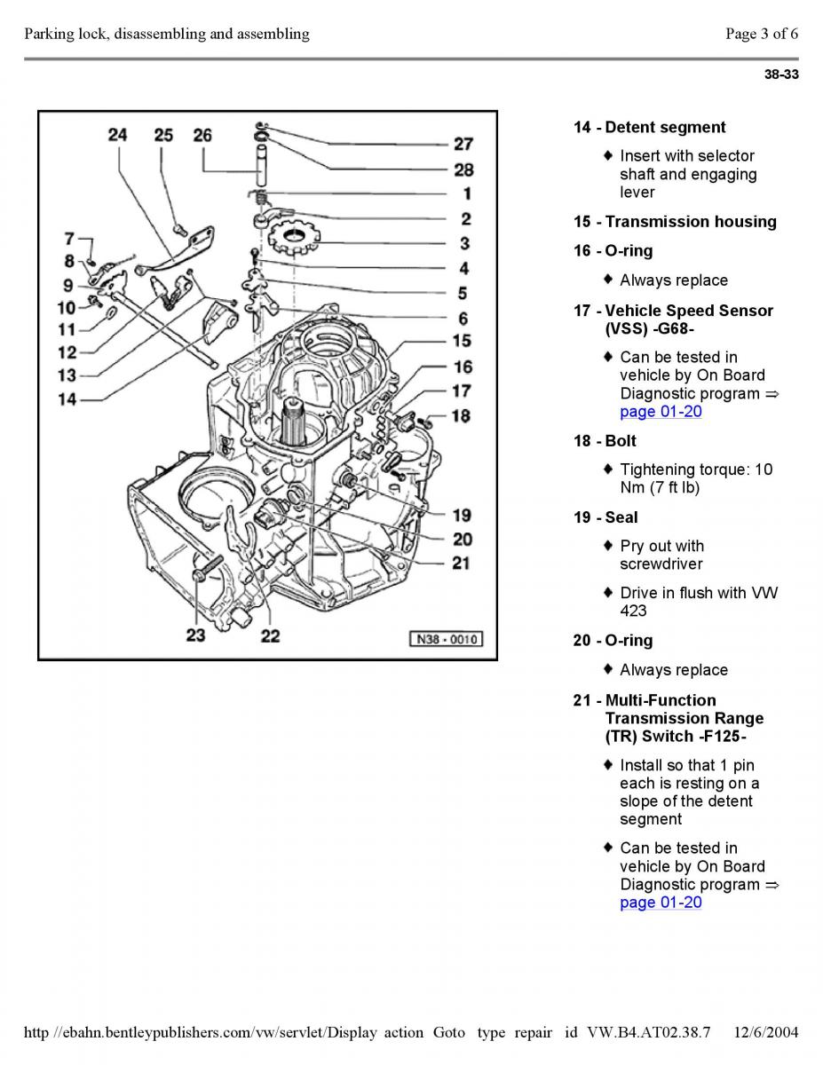 Official Factory Repair Manual / page 3088