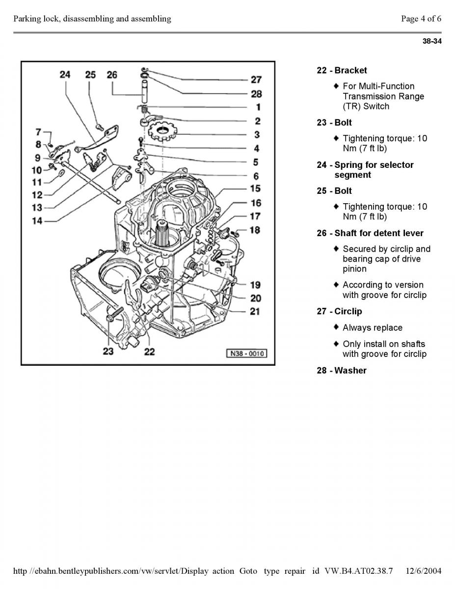 Official Factory Repair Manual / page 3089