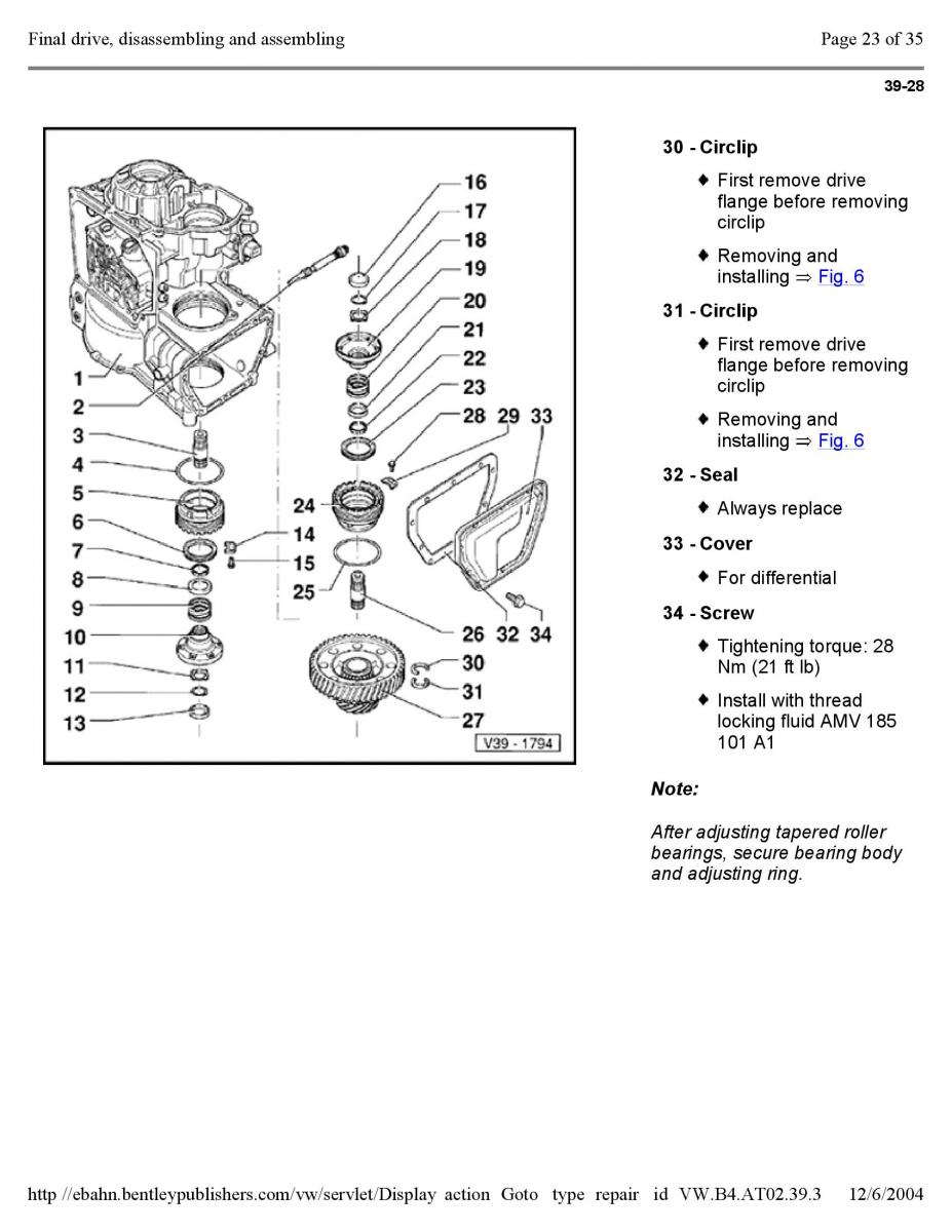 Official Factory Repair Manual / page 3119