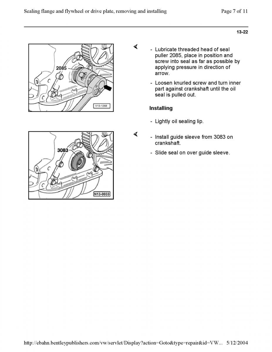 Official Factory Repair Manual / page 318