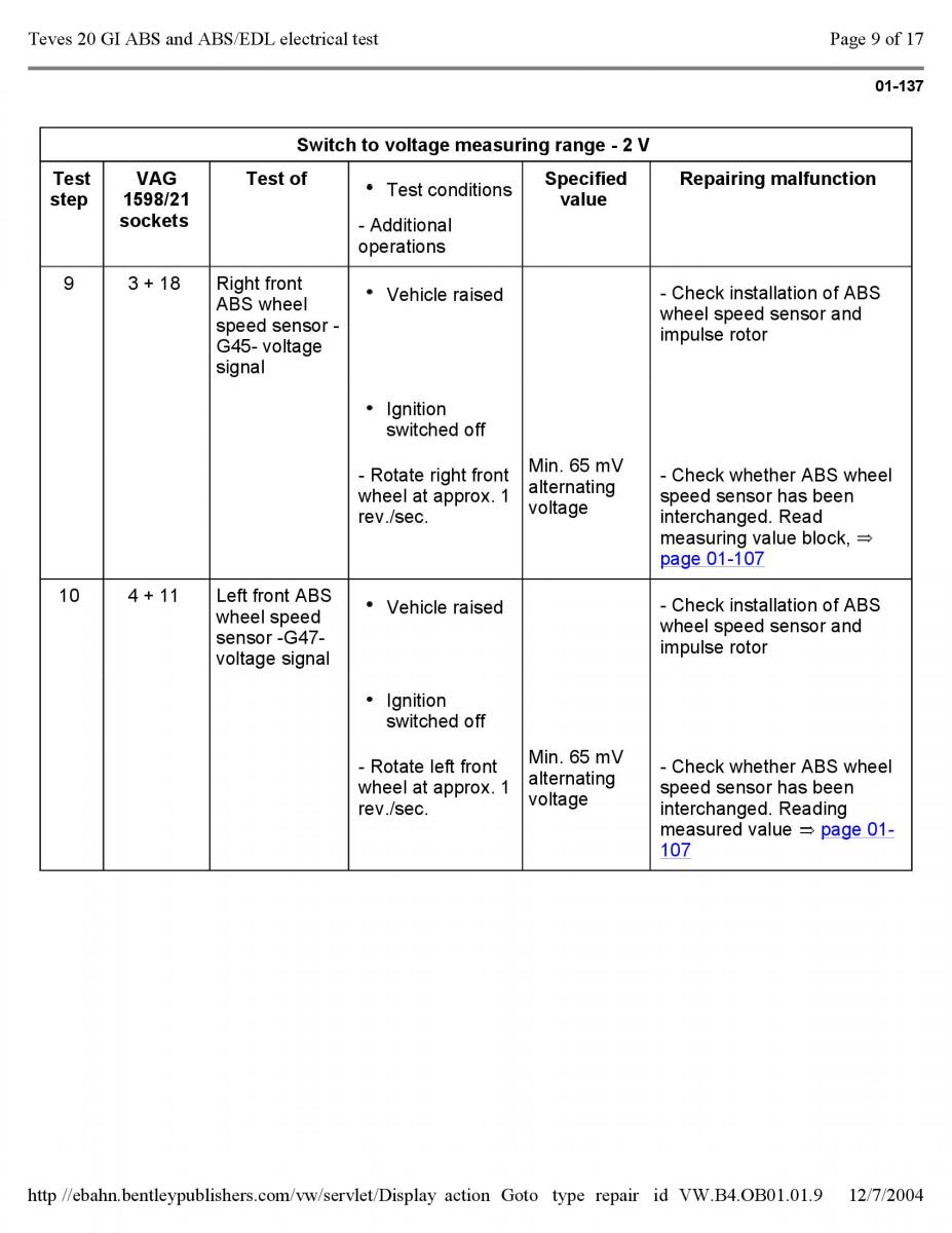 Official Factory Repair Manual / page 3285