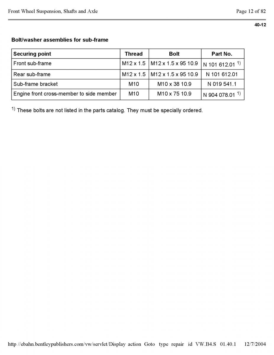 Official Factory Repair Manual / page 3319