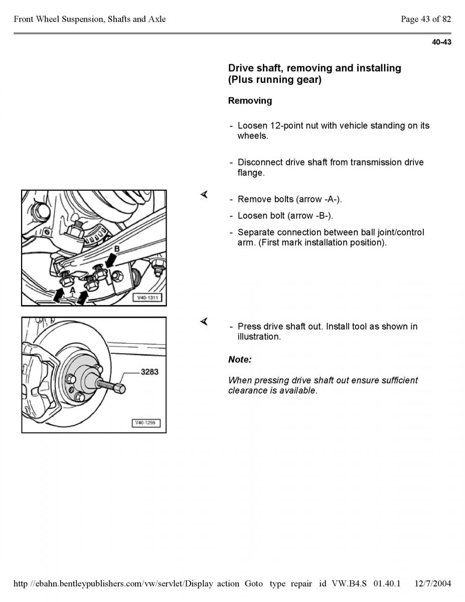 Official Factory Repair Manual / page 3350